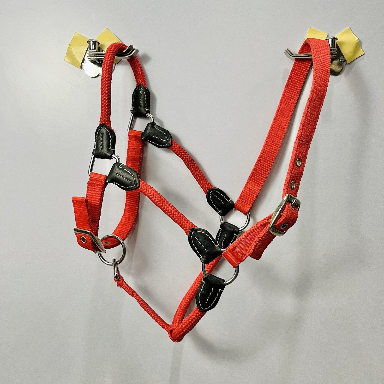 Adjustable Nylon Rope Horse Halter | Strong Noseband | Lightweight Tack