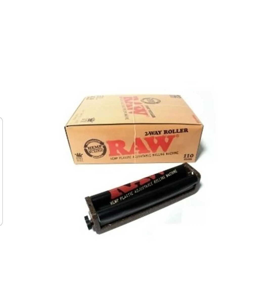 RAW®Hemp Ecoplastic Roller 110mm Adjustable Rolling Machine for King Size Papers