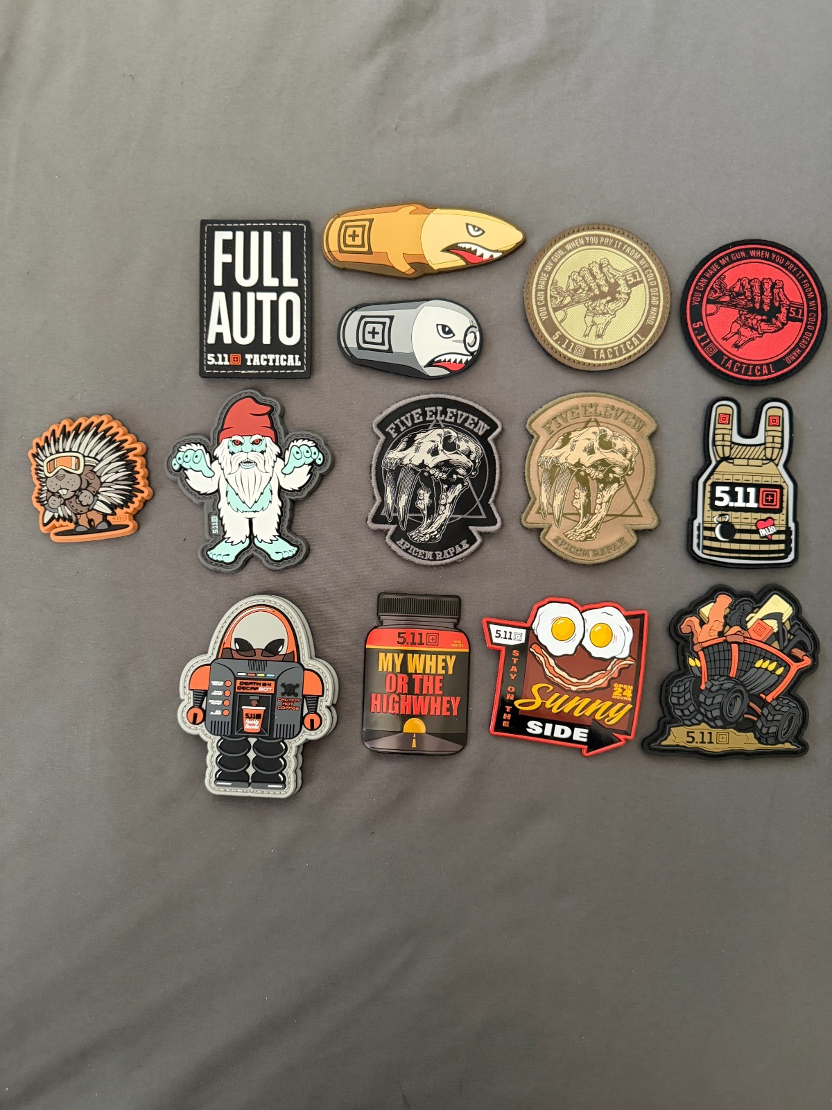 5.11 Tactical Patches