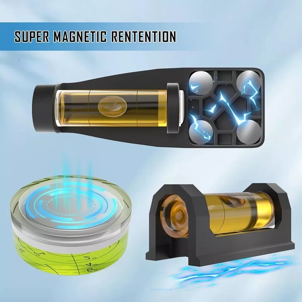 Professional Magnetic Scope Leveling Kit Scope bubble level Tool Scope Mounting