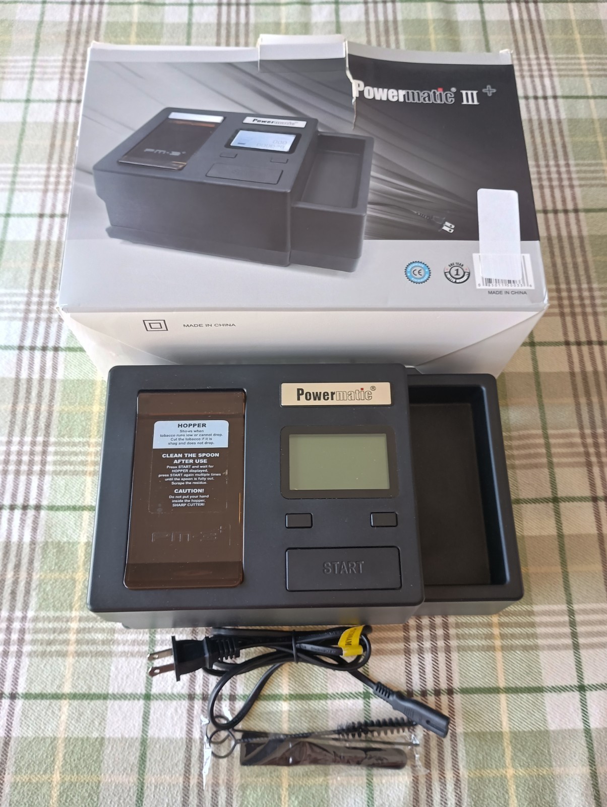 Powermatic III+ Cigarette Injector Rolling Machine 3 Plus-Regular & 100s W/ Box