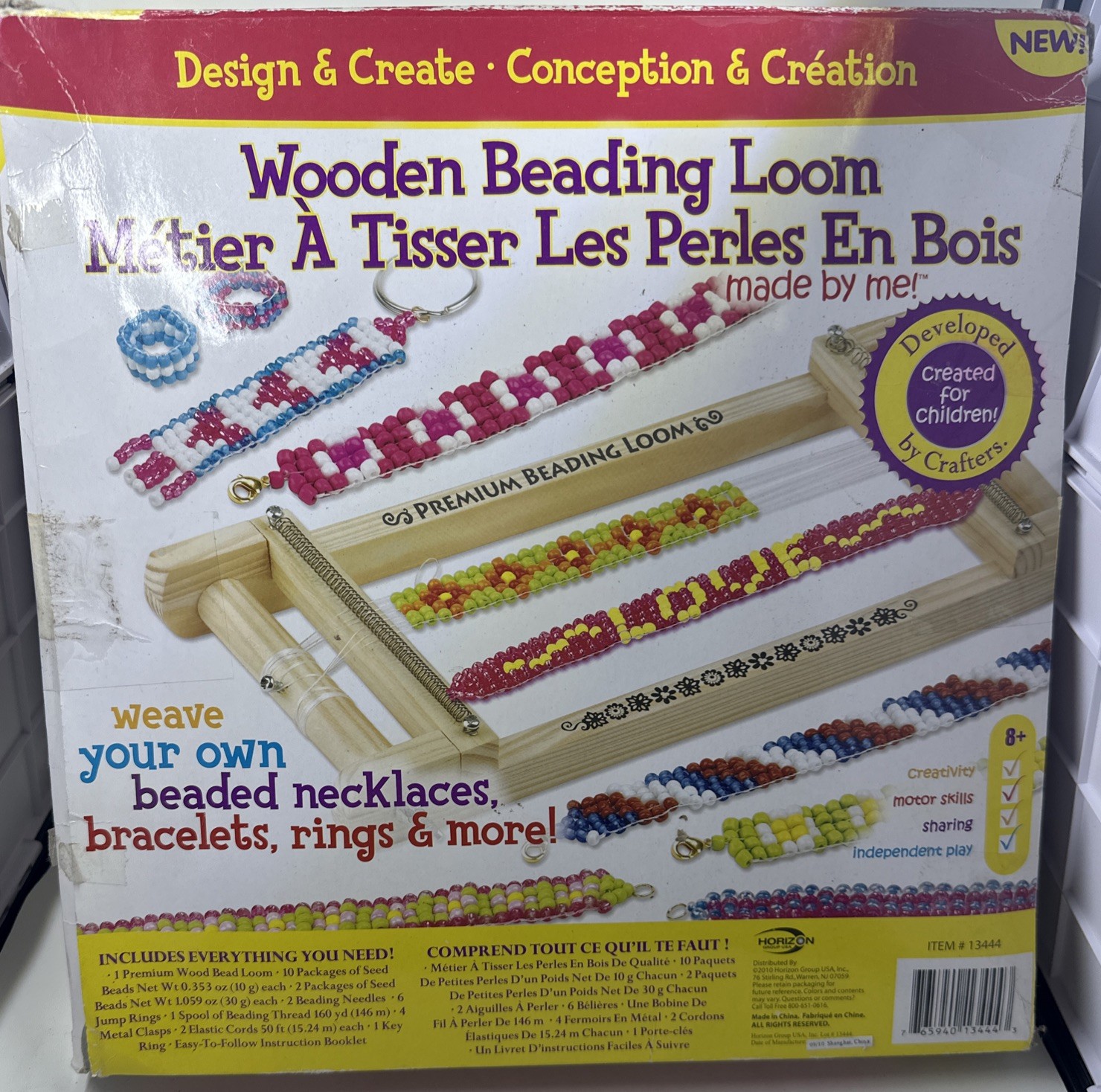 **NEW - SEALED** BEAD WEAVING LOOM SET