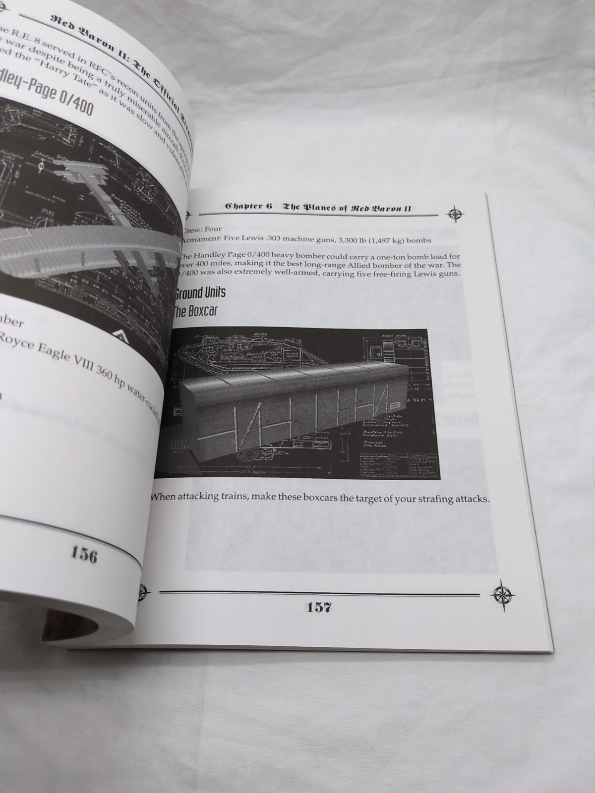 Red Baron II Primas Official Strategy Guide Book
