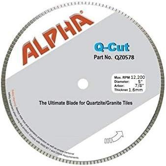 Alpha Professional Tools Q-Cut Blade 5"- QZ0578