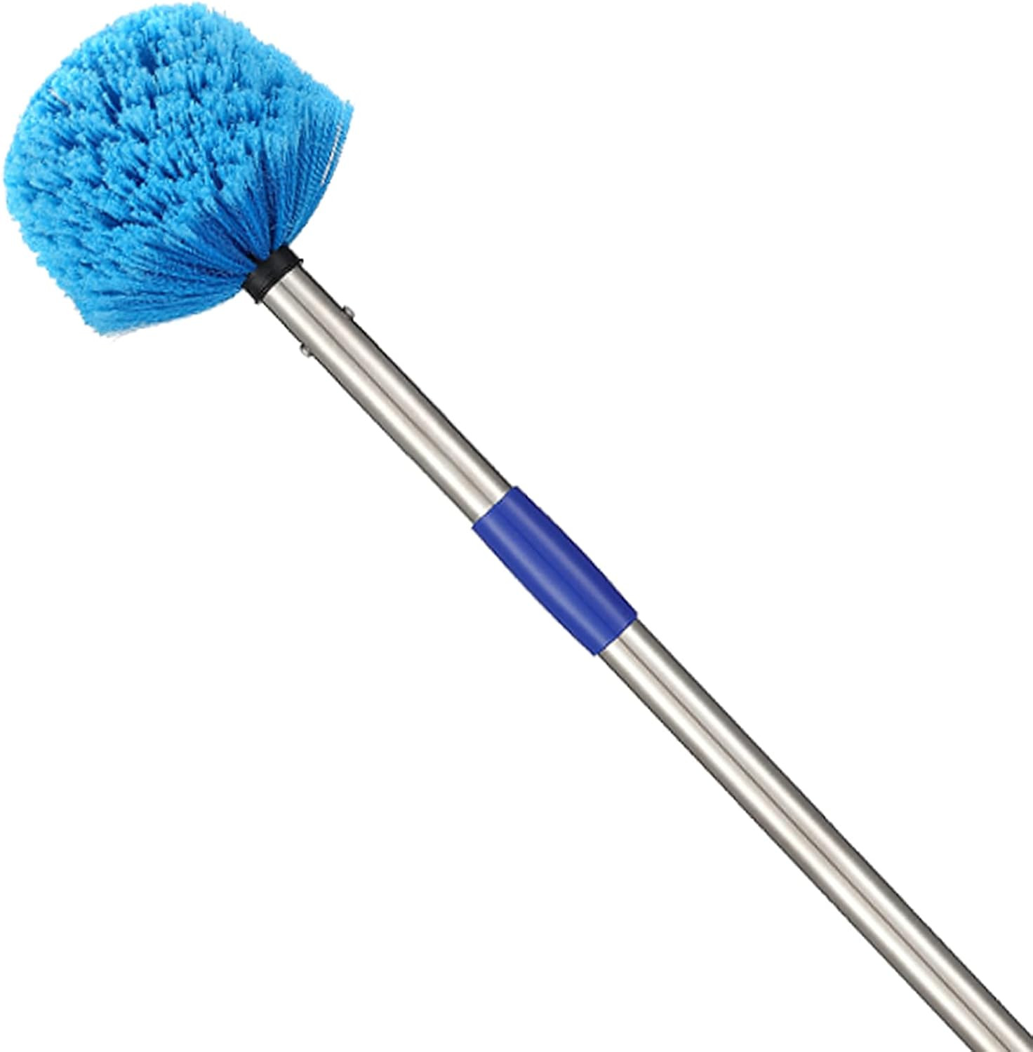 Duster, Cobweb Duster with Extension Pole, Medium Stiff Bristles Cobweb Duster