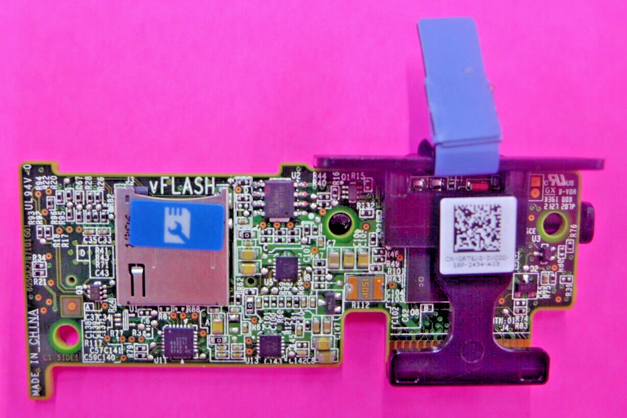 Genuine Dell PowerEdge R440 R640 R740 Dual SD Flash Card Reader Module RT6JG