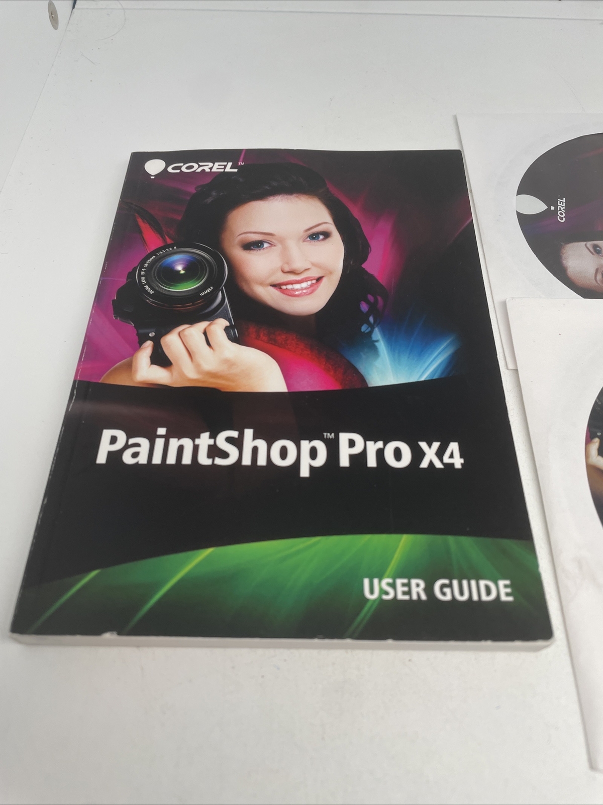 Corel Paintshop Pro X4 2 Discs User Guide Clean