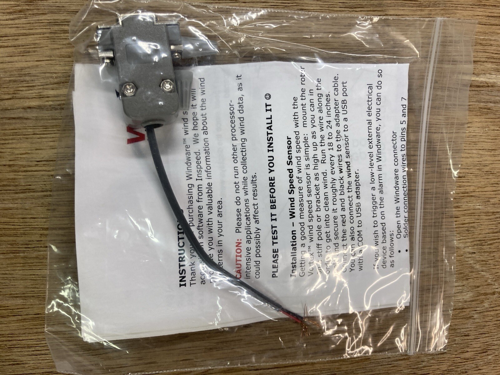 Anemometer Wind Measuring Kit