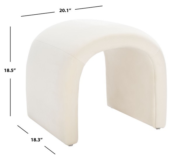 Safavieh KIBO OTTOMAN, Reduced Price 2172795617 OTT1300A