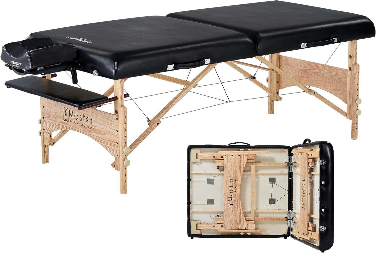Extra Wide Portable Massage Table - 32", Supports 800lbs, Ideal for Spa & Salon