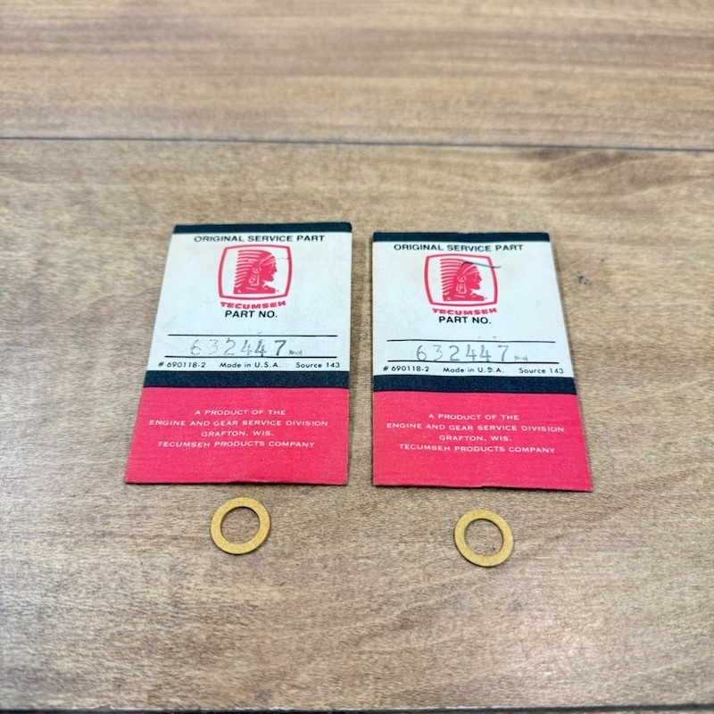 New TECUMSEH OEM NOS GASKET QTY: 2 / 632447