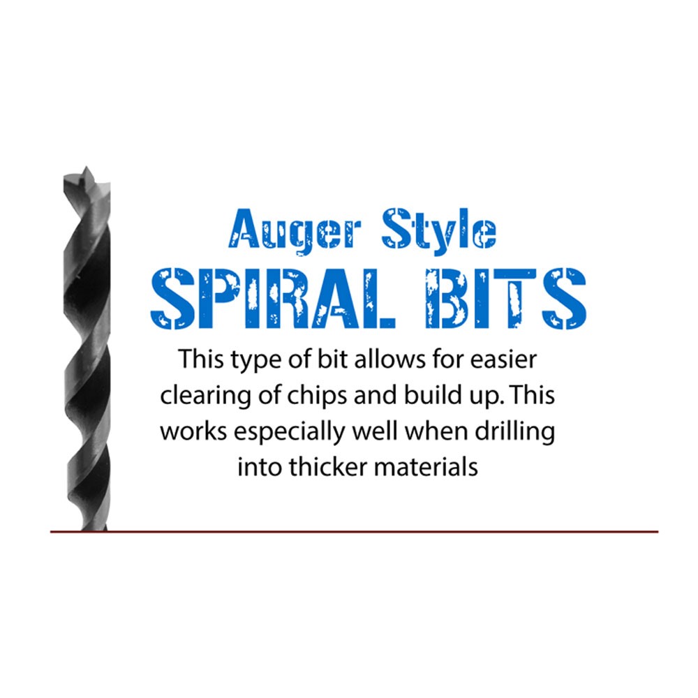 Fulton 916 7 PIECE X-LONG BRAD POINT SET 12"