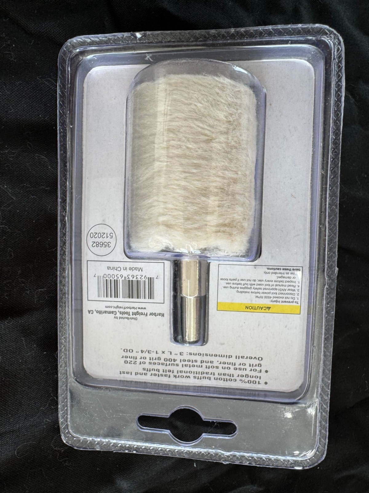 Lot of 100% Cotton Buffing Set For Metal Polishing Includes Tapered & Cylinder