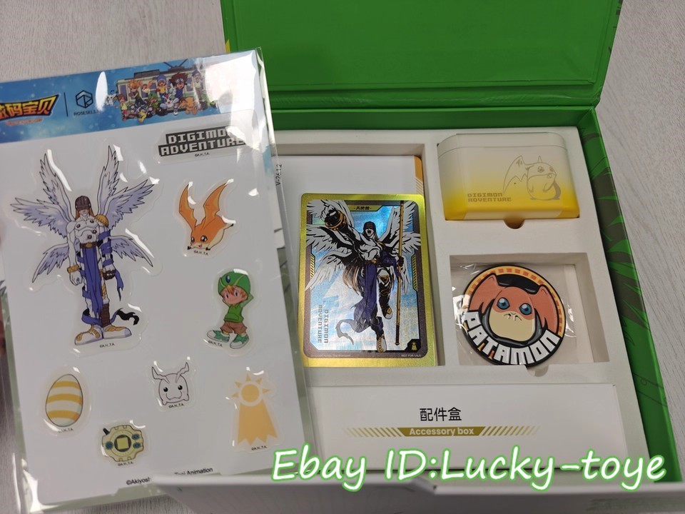 Anime Official Digimon Patamon Clip on Wireless Bluetooth Earphone Gift Box