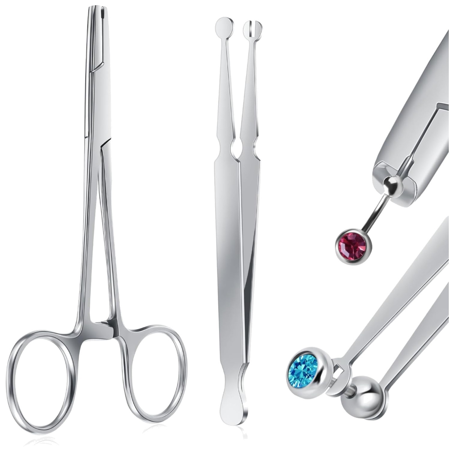 Stainless Steel Piercing Tools Set