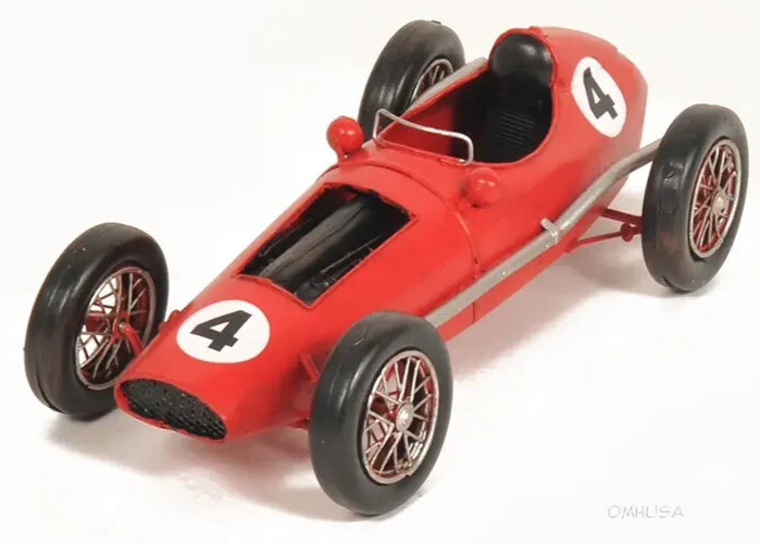 1958 Ferrari Dino 246 F1 Metal Model 13" Grand Prix Formula One Racing Car New