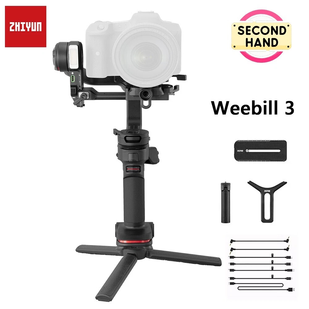 Zhiyun Weebill 3 3-Axis Gimbal Stabilizer for Nikon Sony Canon Panasonic Cameras