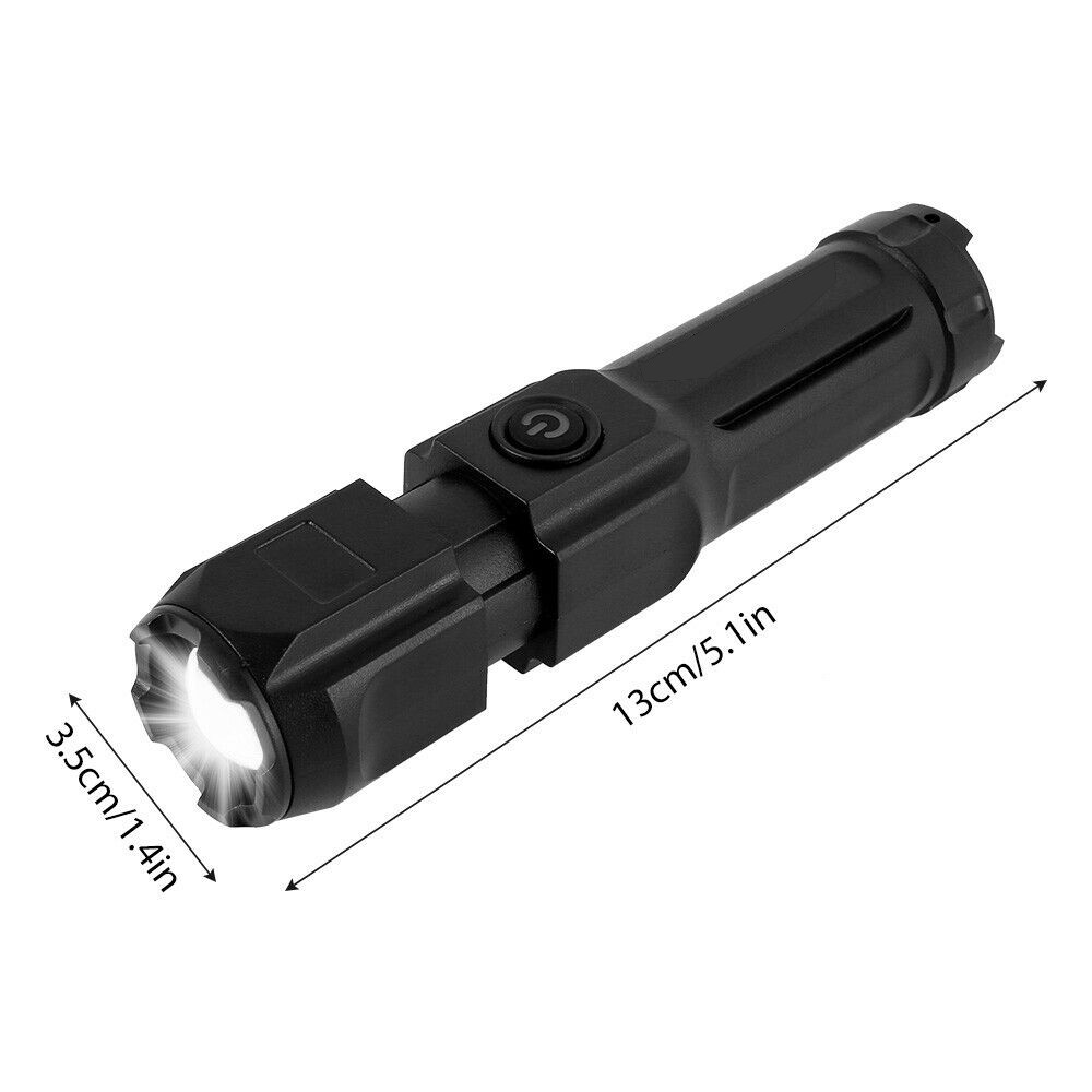 Linterna LED tactica Recargable Linternas Alta Potencia de Casa Batería Poderoso