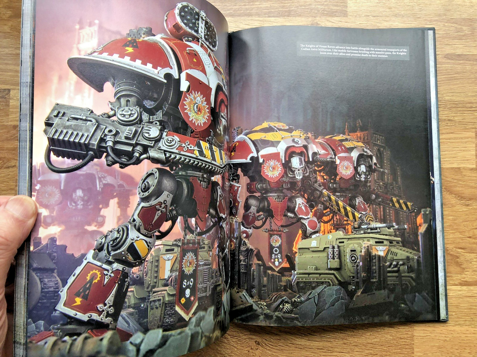Warhammer 40,000 Codex Imperial Knights game guide 2018. HB