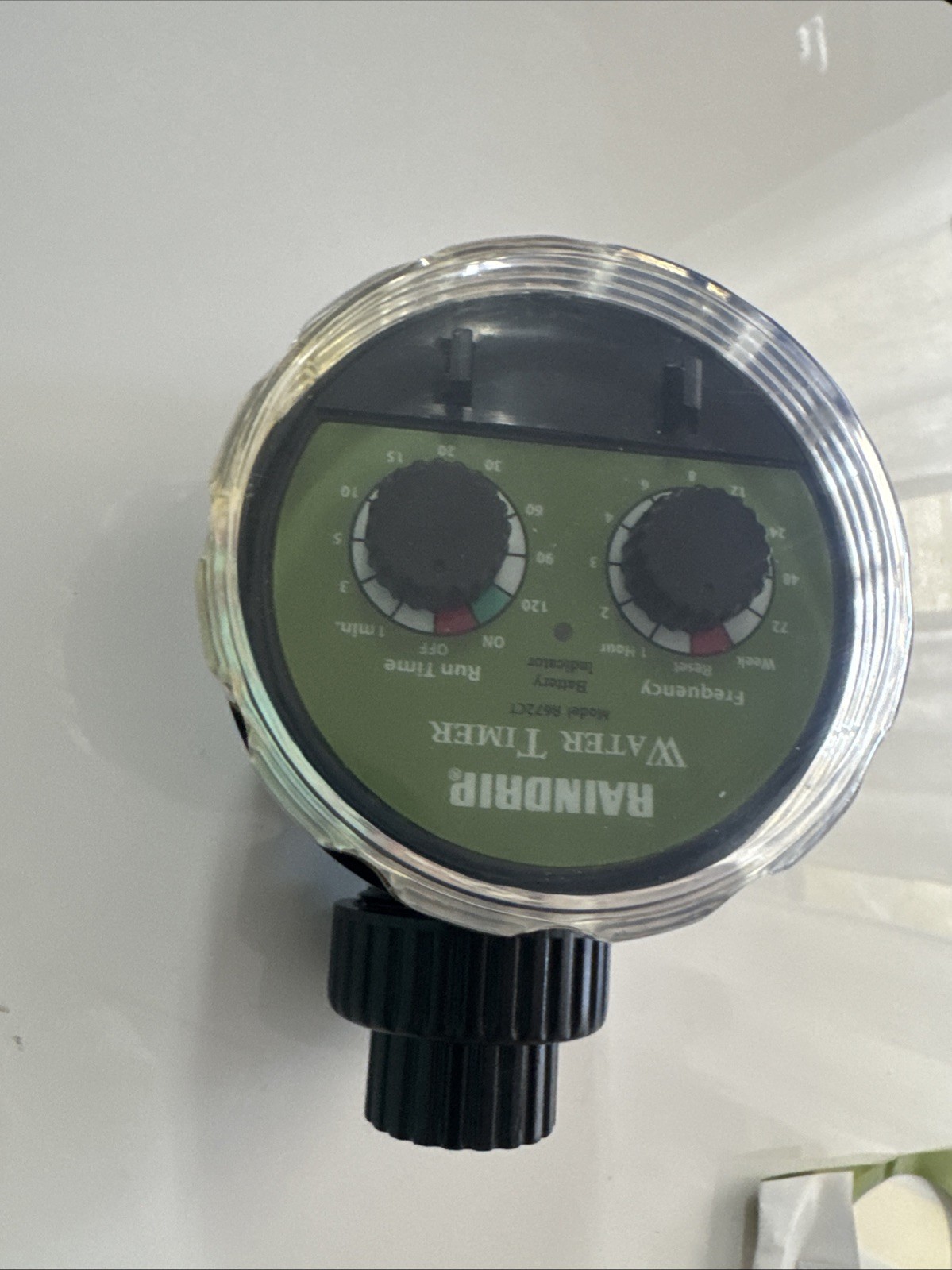 Raindrip R672CT Battery Operated Electronic Analog Water Timer READ!!!