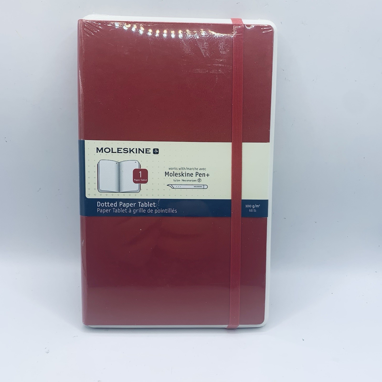 Smart Notebook Dotted 5"x8.25" Scarlet Red Hard Cover Digital Notes App NEW SEAL