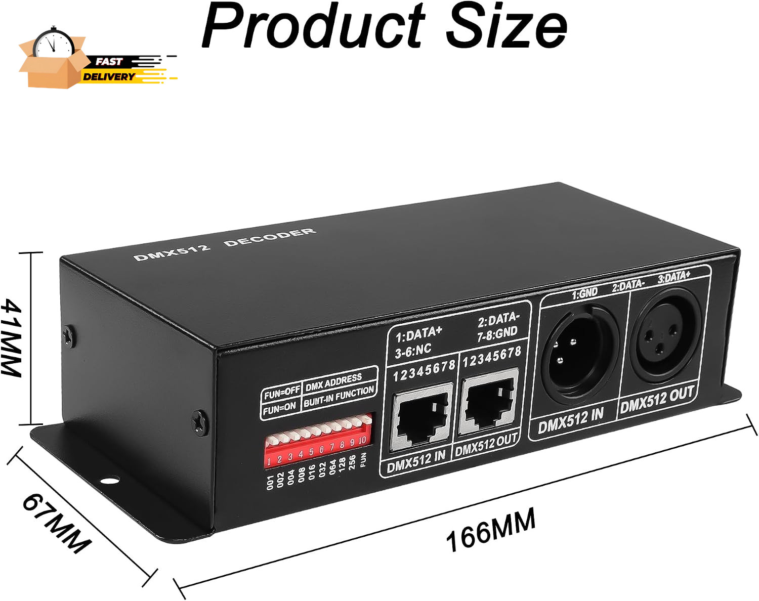 4 Channel DMX512 Decoder LED Dimming Controller Driver,Dmx PWM Constan