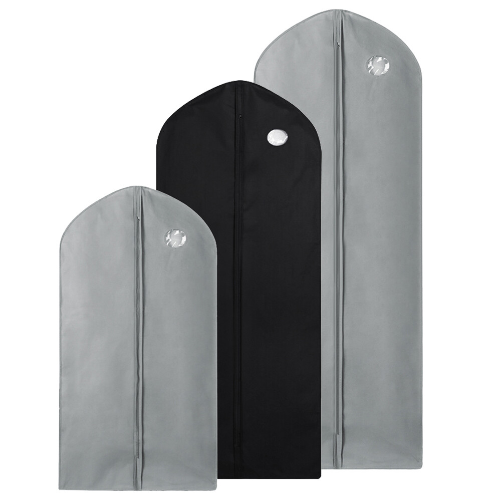 1/5 Garment Bag Suit Storage Cover Dress Clothes Coat Dustproof Protector Travel