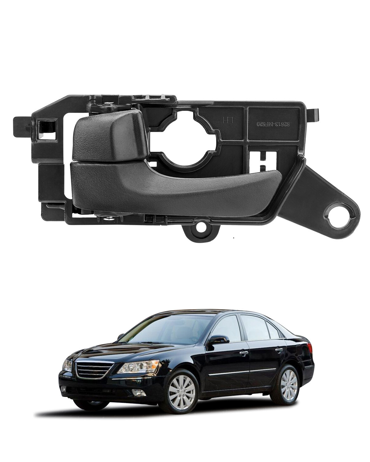 Interior Door Handle Front Left Driver Side For 08-10 Hyundai Sonata HY1352135