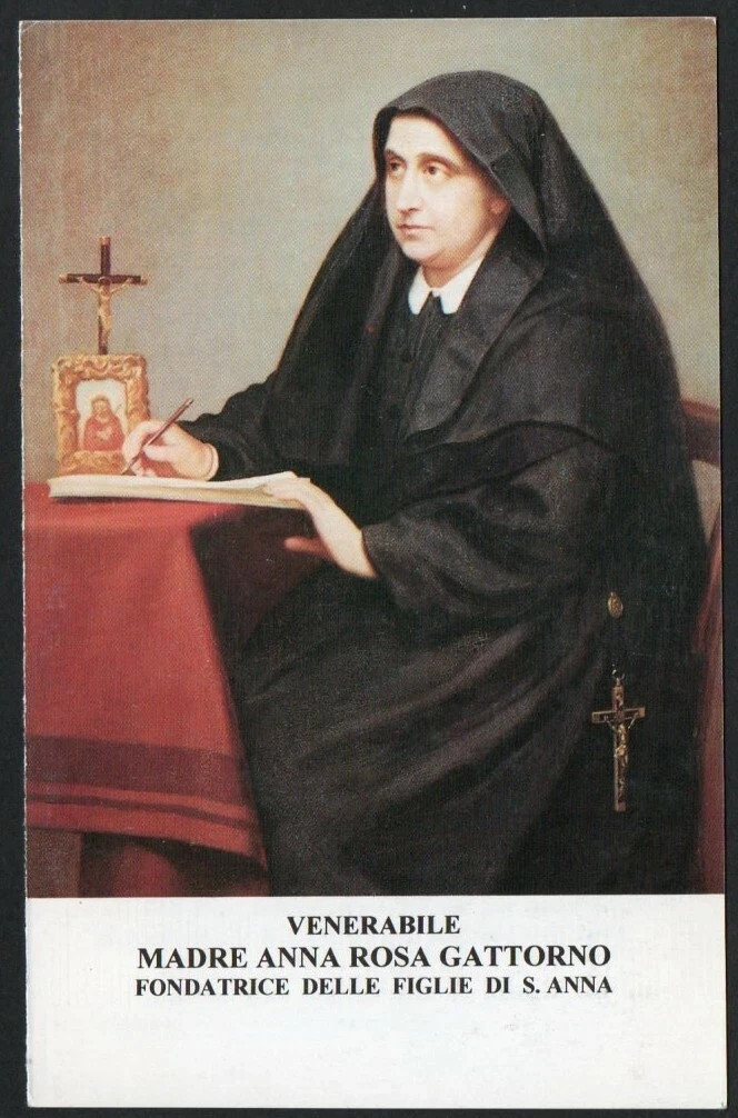 Holy card de la Venerable Sor Ana santino image pieuses estampa