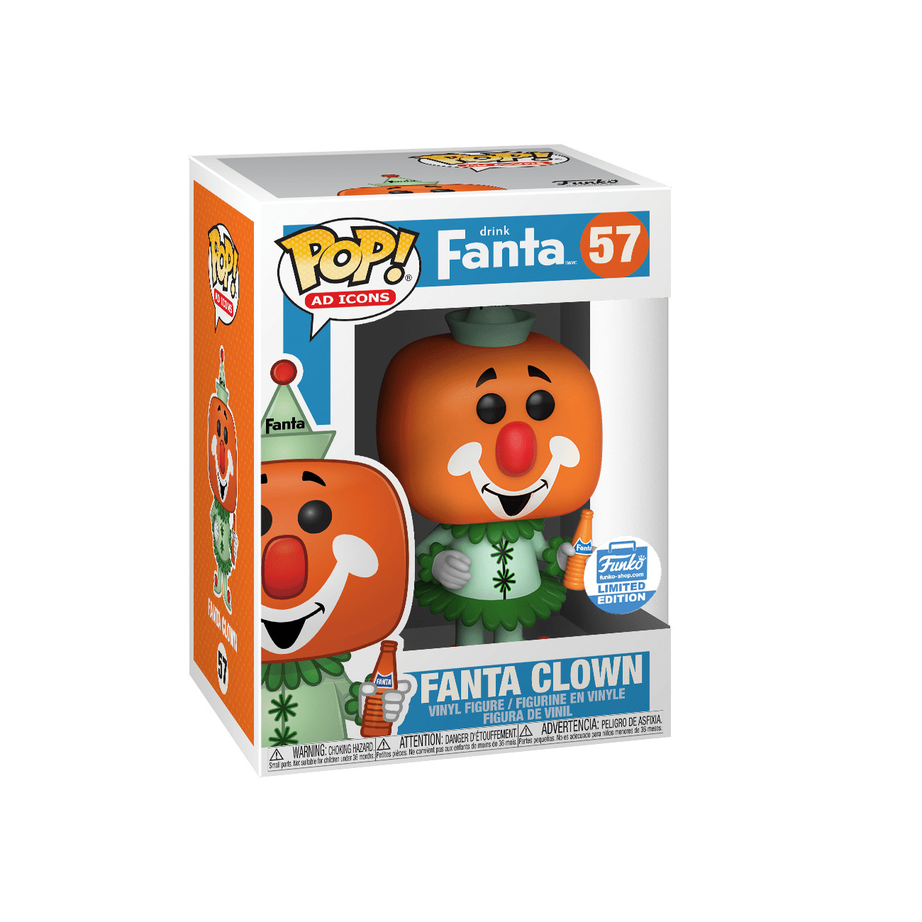 Funko POP! Ad Icons Fanta Clown #57 Funko Exclusive Vinyl Figure