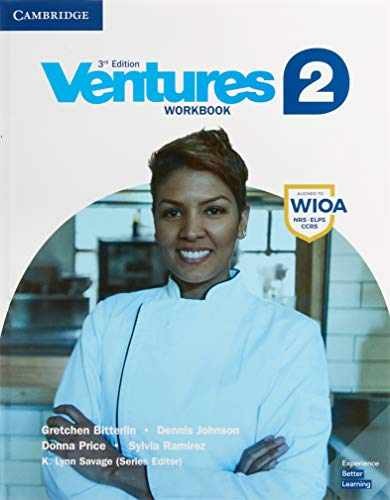 Ventures Level 2 - Paperback, by Bitterlin Gretchen; Johnson - Very Good h