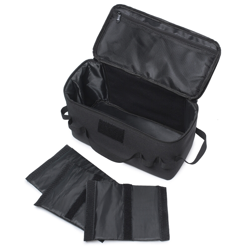 Molle Pouch Camping Storage Bag Canister Picnic Cookware Utensils Kit Organizer