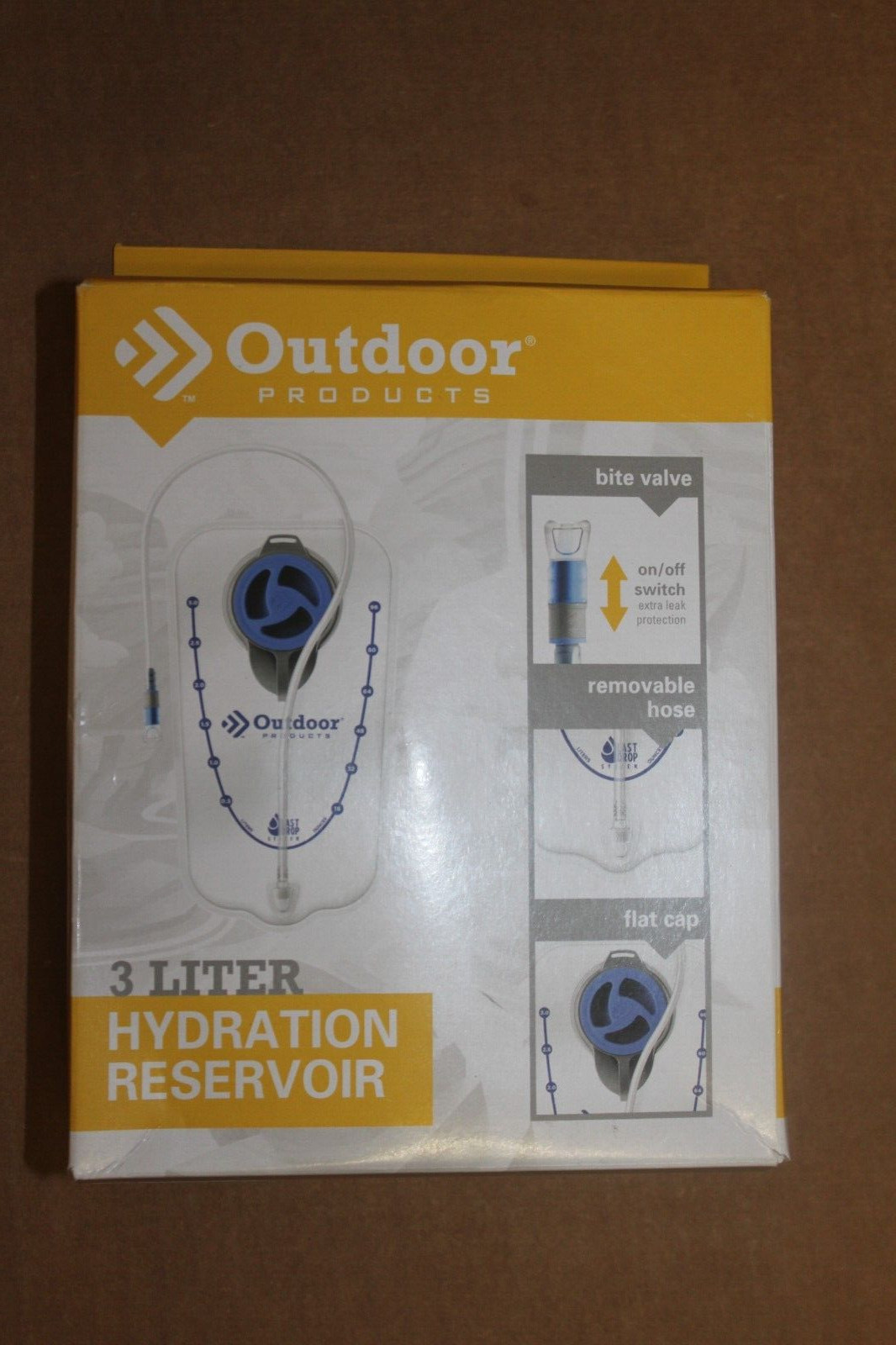 Outdoor Products HYDRATION RESERVOIR 3.0 LITER Camping Hiking Sports #BINC358
