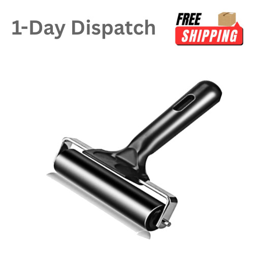 4 Inch Professional Rubber Roller Stainless Steel Core Printmaking Tool