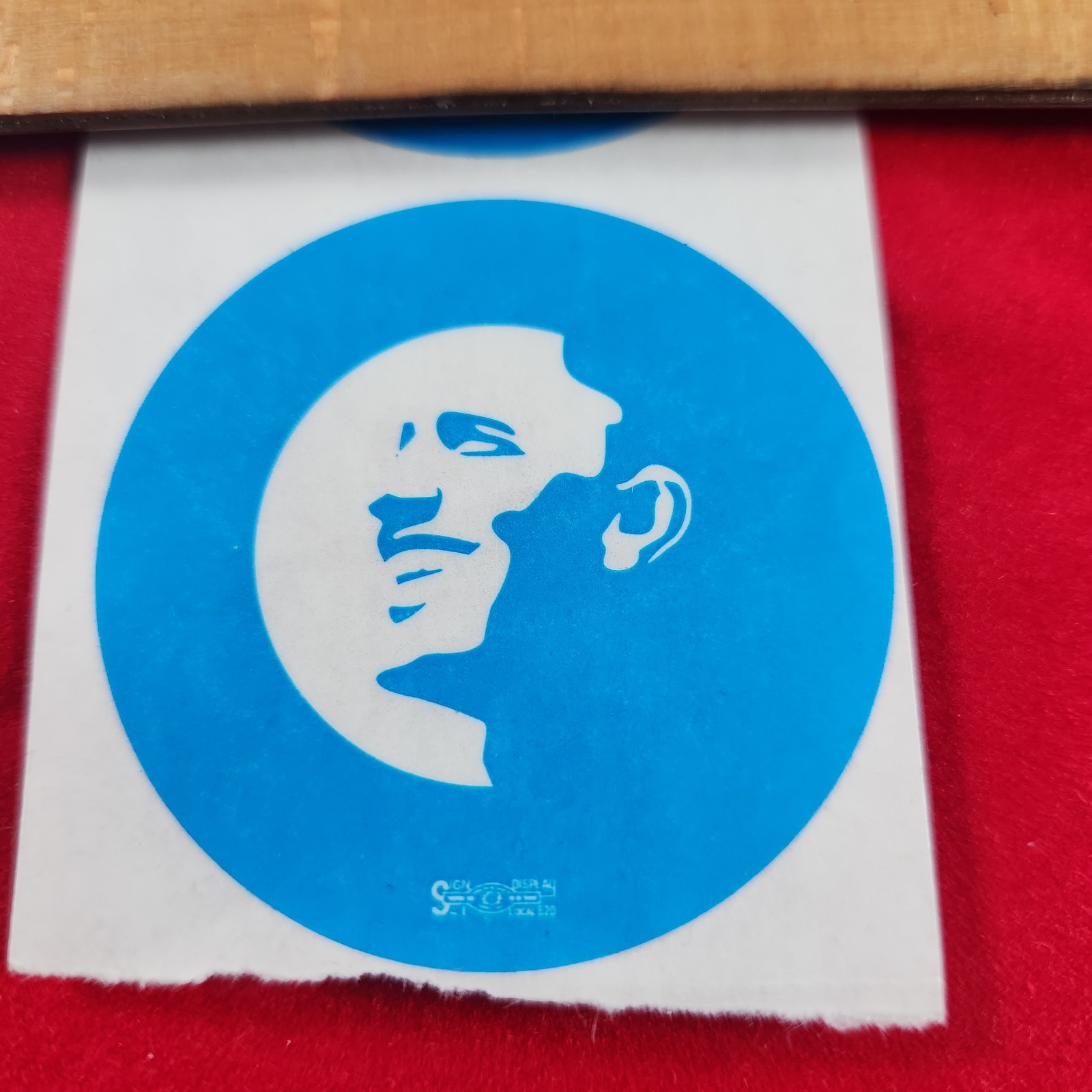 Set of 2 Obama Profile Clear Stickers 2008 Campaign
