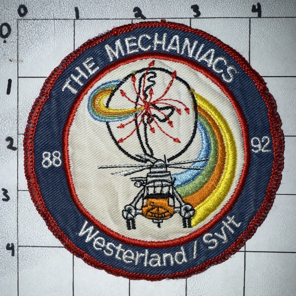 1988 - 1992 The Mechanics Westerland/ SVLT Aviation Patch (16)