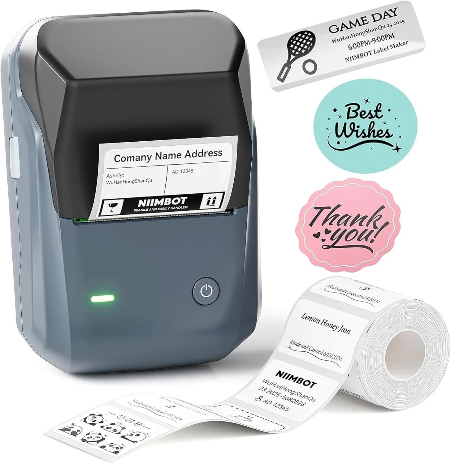 B1 Bluetooth Label Maker: High-Speed Thermal Printer with Creative App Features