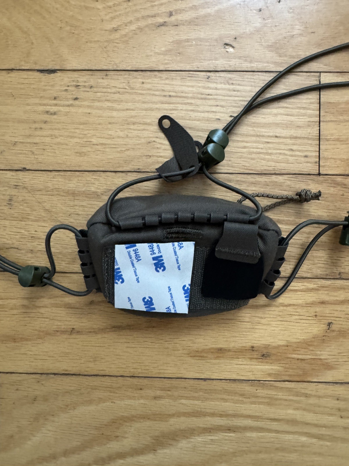 Shaw STYLE Brain Pouch Green Tactical Helmet Pouch