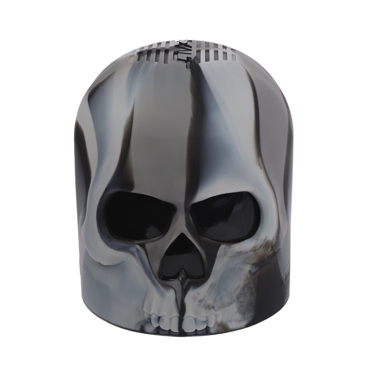 Exalt SKULL Tank Grip Protection Butt Cover for Paintball Tanks Charcoal Swirl