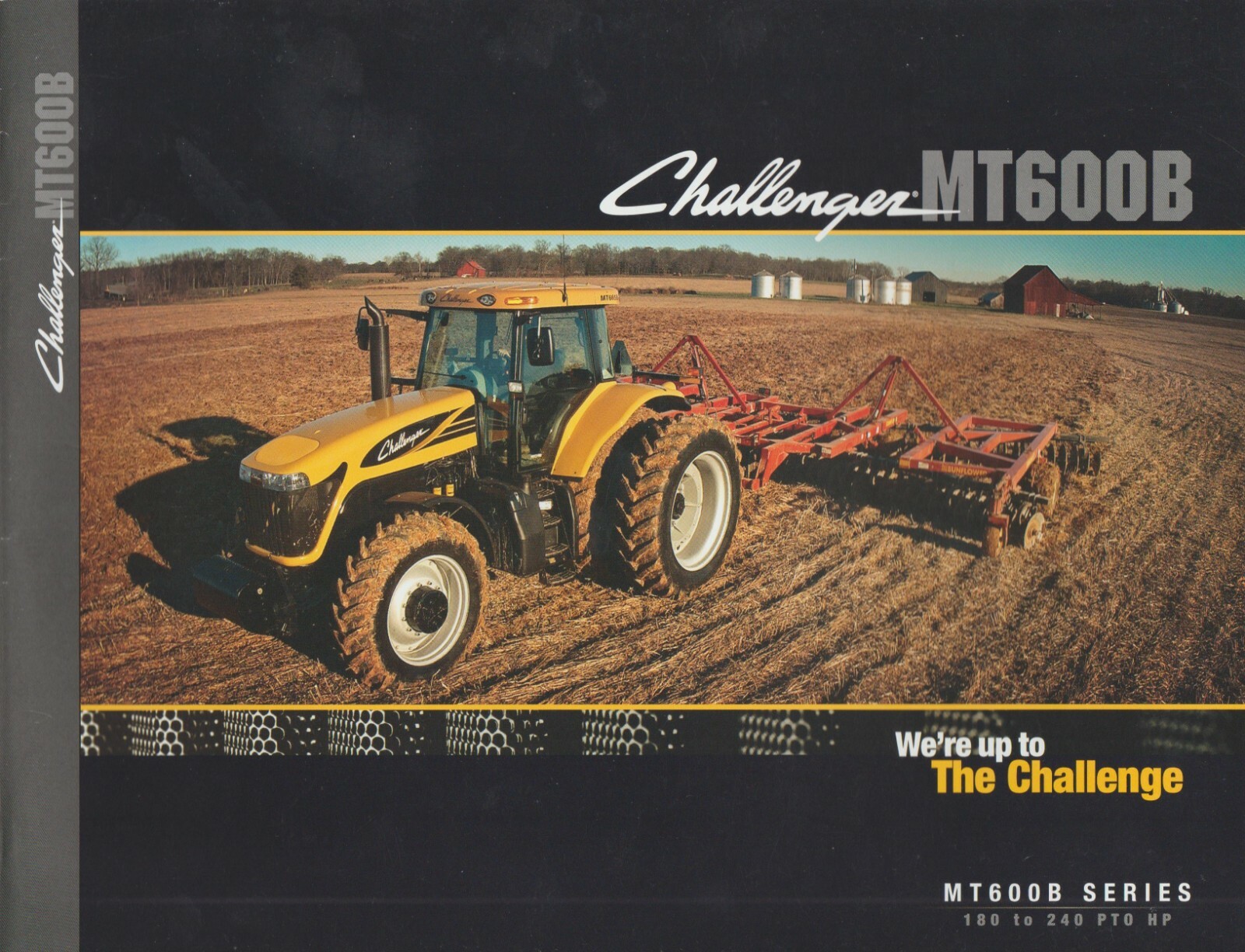 Caterpillar CAT Challenger MT600B Agricultural Tractor Showroom Sales Brochure