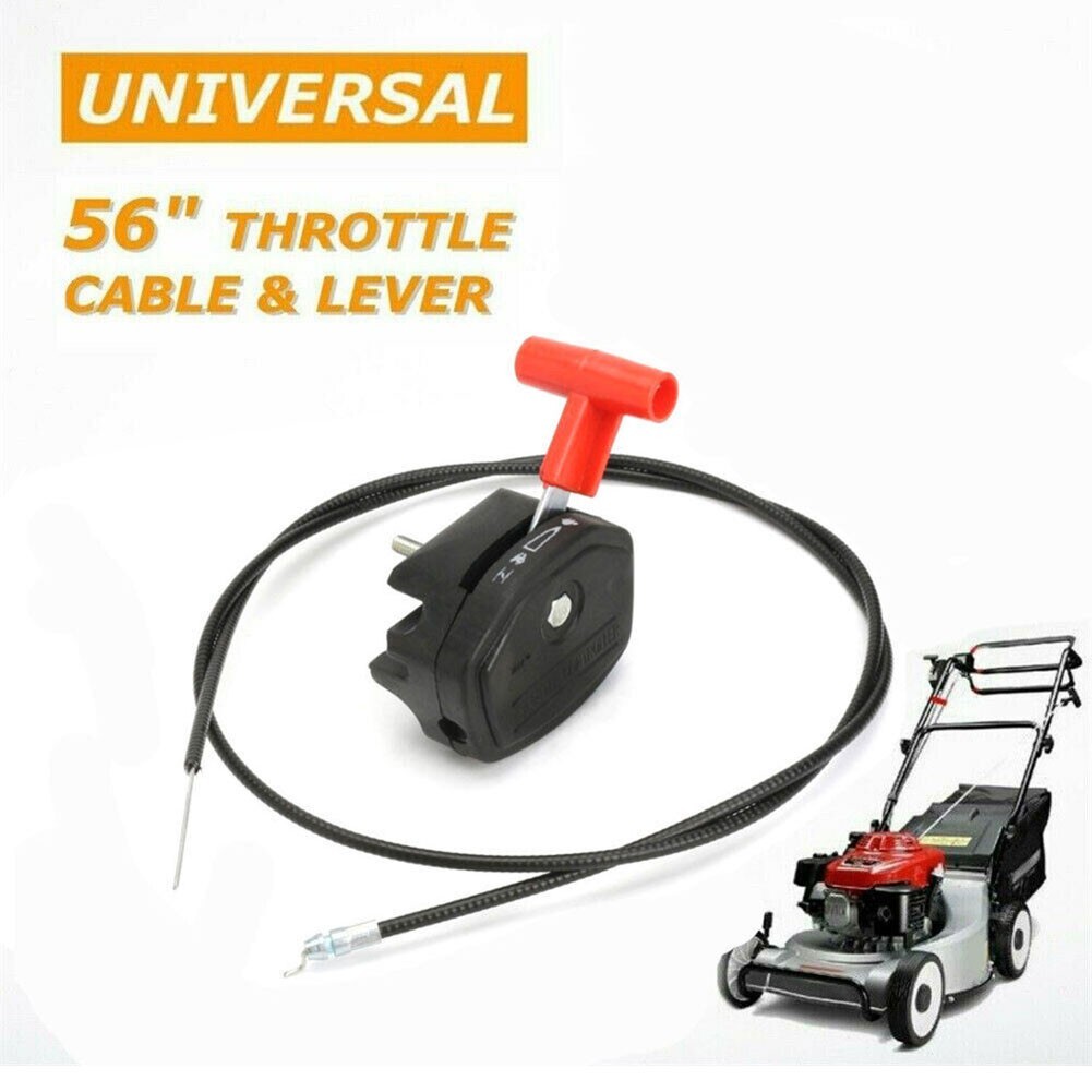 Cable Throttle Pull Switch Lawn Mower Black Fits Red Switch Lawn Mower