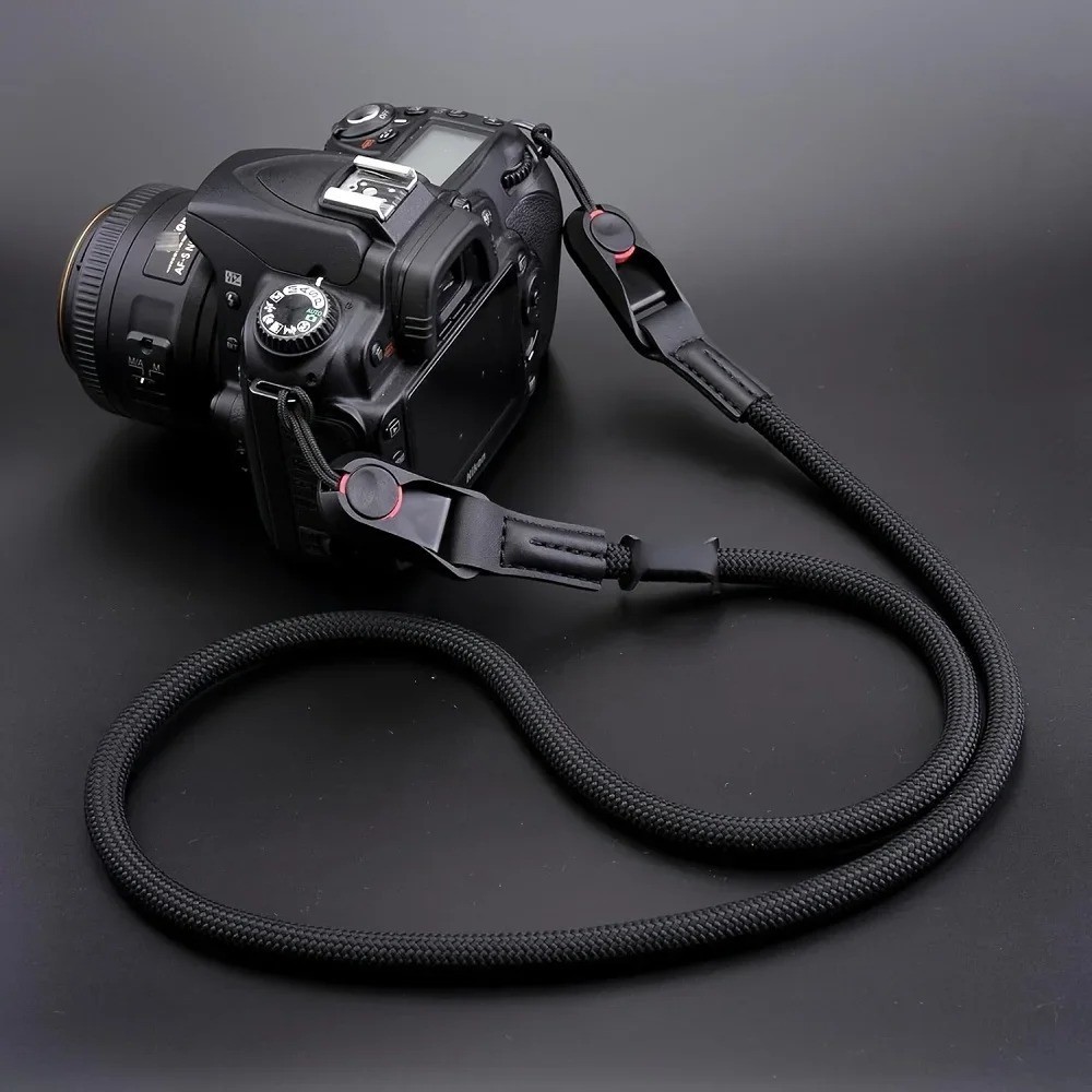 Adjustable Climbing Rope Camera Strap Quick Release Shoulder Belt