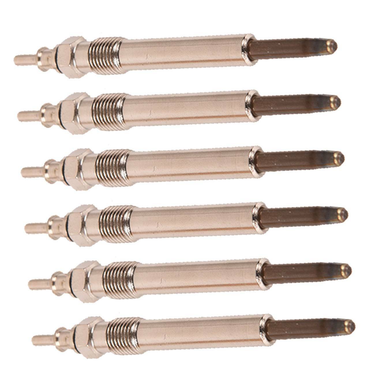 6Pcs Fits Mercedes-Benz E300 L6 Diesel 1996-1999 Glow Plug GlowPlug 0011592001