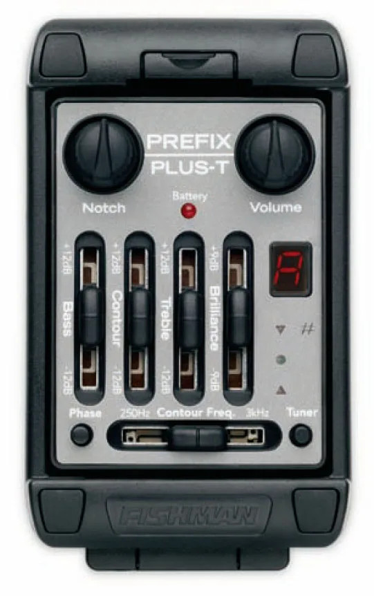 NEW Fishman Prefix Plus-T Onboard Preamp Matrix Pickup EQ Acoustic Guitar Pickup