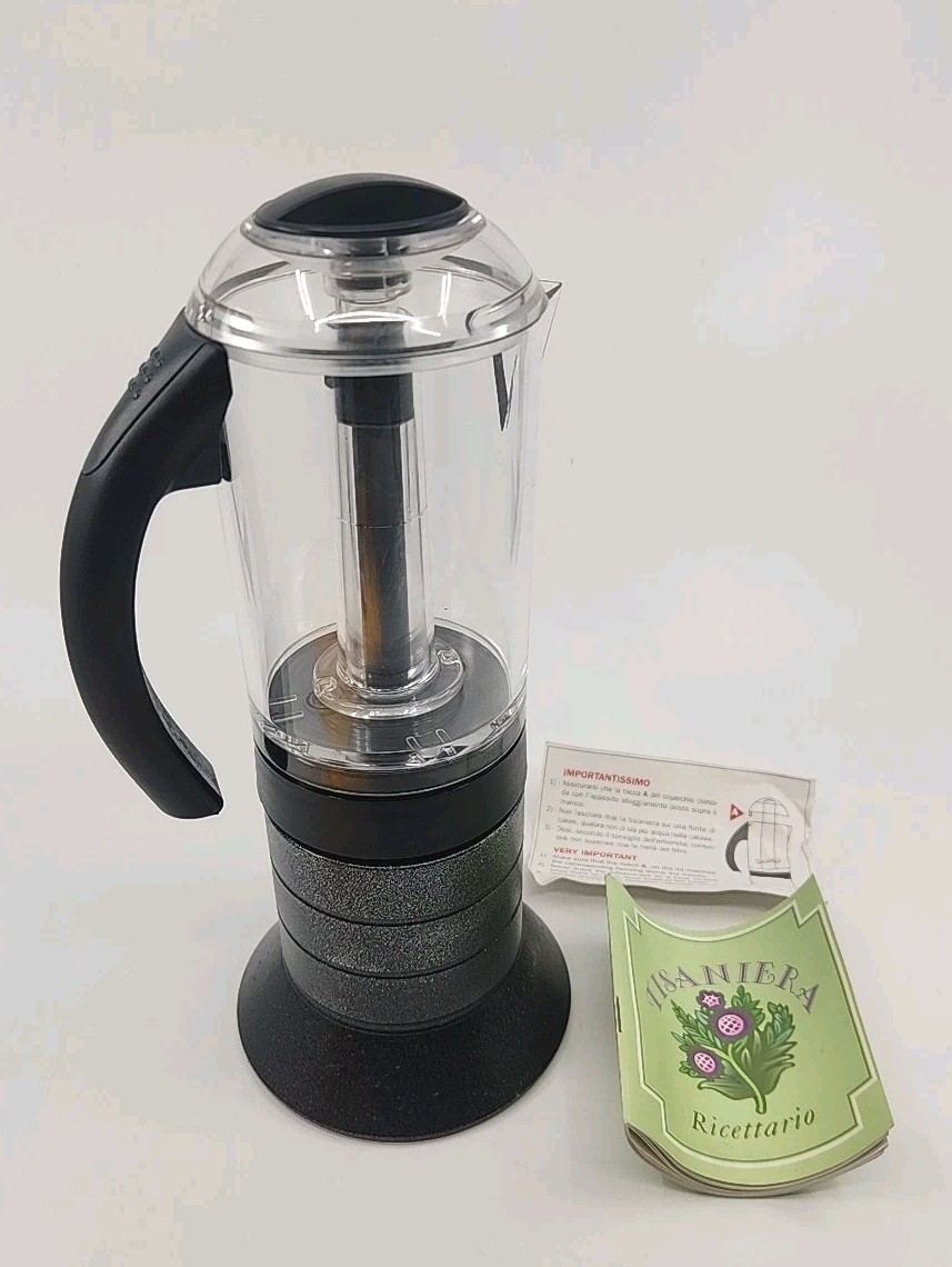 Stovetop Coffee Maker Biesse Moka Pot a Vintage Italy Pino Spagnolo 90s