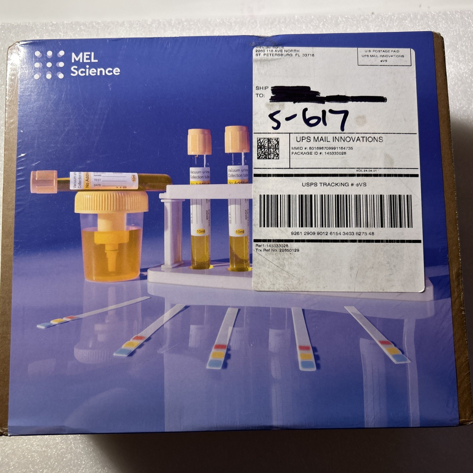 New MEL Science Laboratory Diagnostics Urinalysis Urine Experiment Kit SEALED