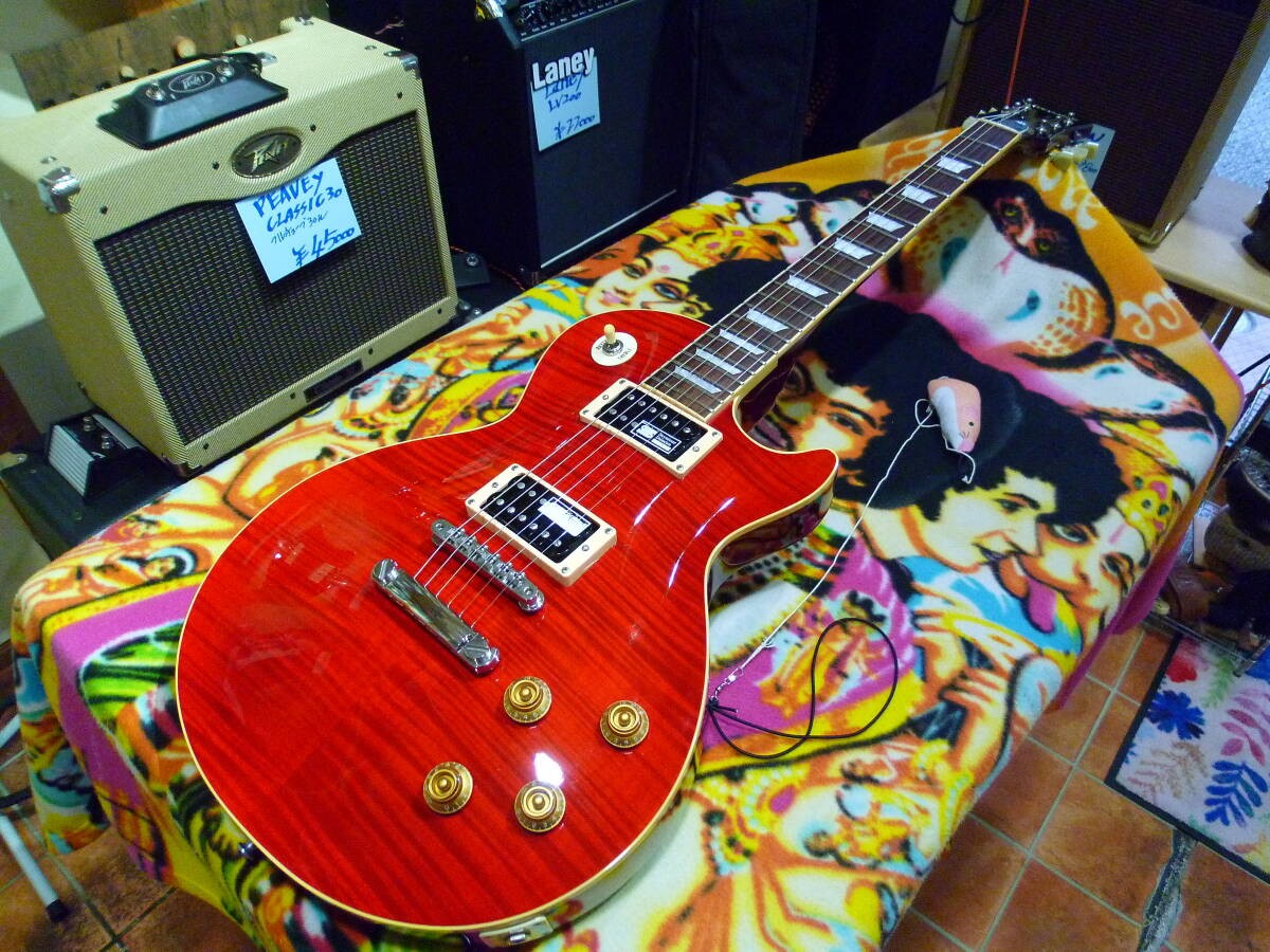 Edwards E-LP-90SD See-through Red #QY2SHT