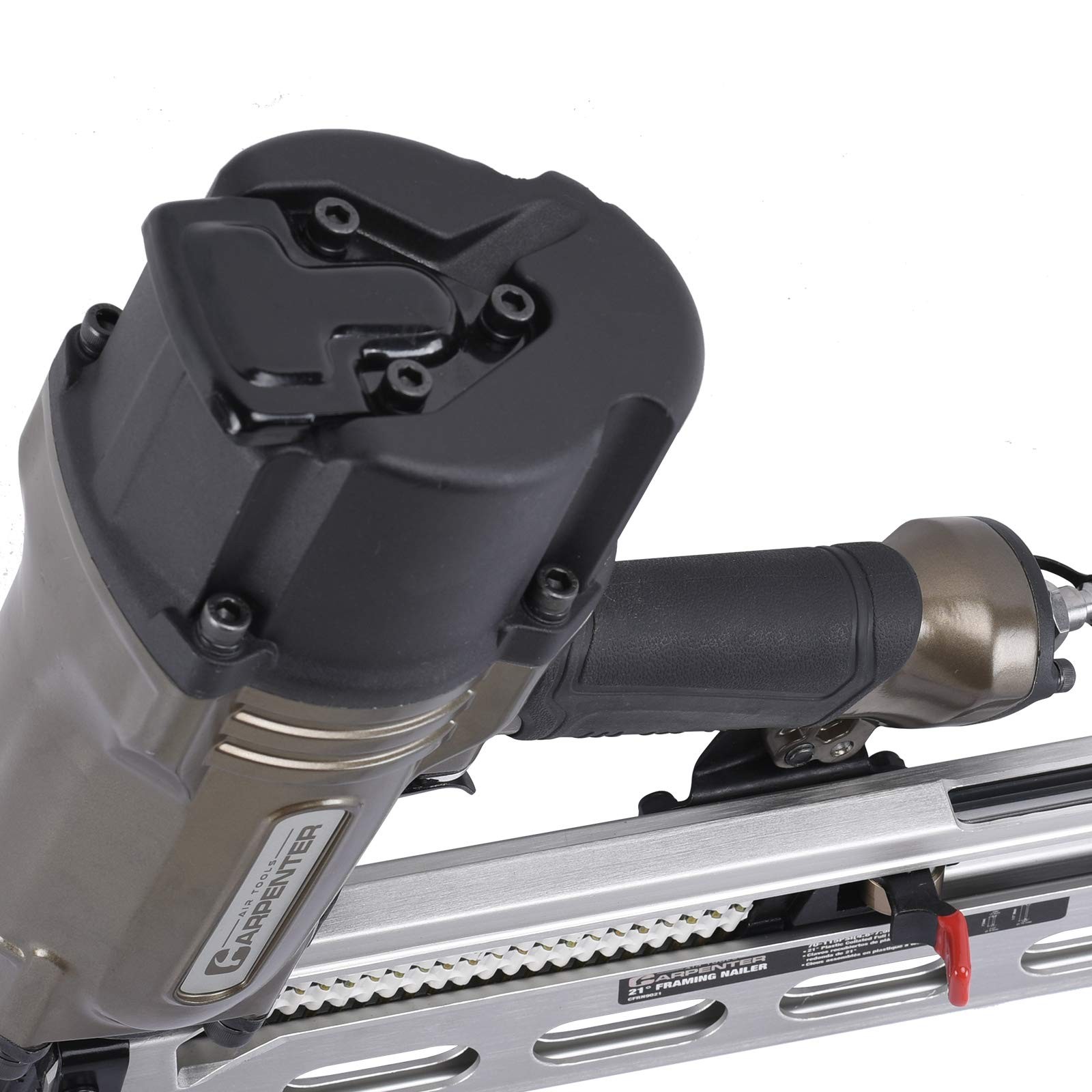 Carpenter Air Tools CFRN9021-B 21° Full Round Head Framing Nailer Silver