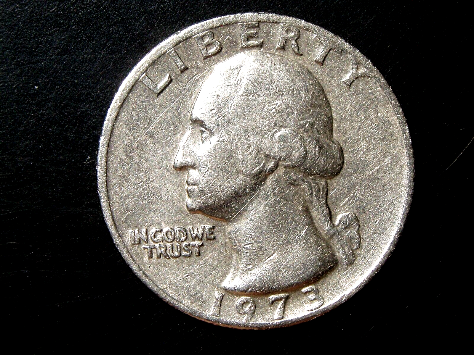 1973 WASHINGTON QUARTER #9