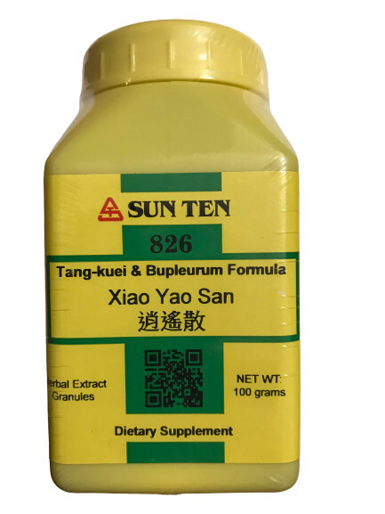 Sun Ten - Tang-Kuei & Bupleurum Formul /Xiao Yao San / 逍遙散 826, 100gm Granules